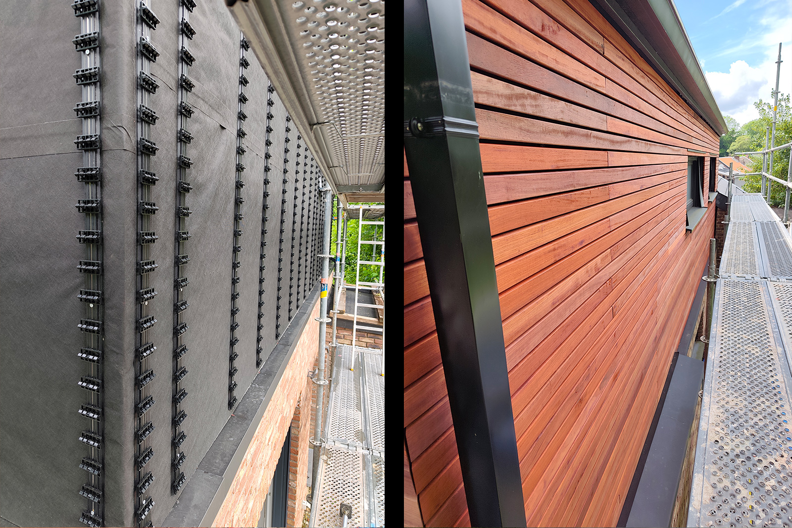 Bardage en bois