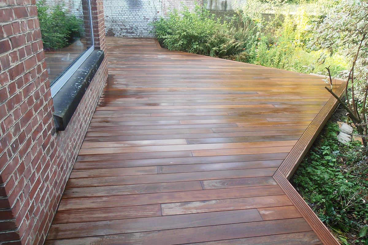 Terrasse en bois sur mesure